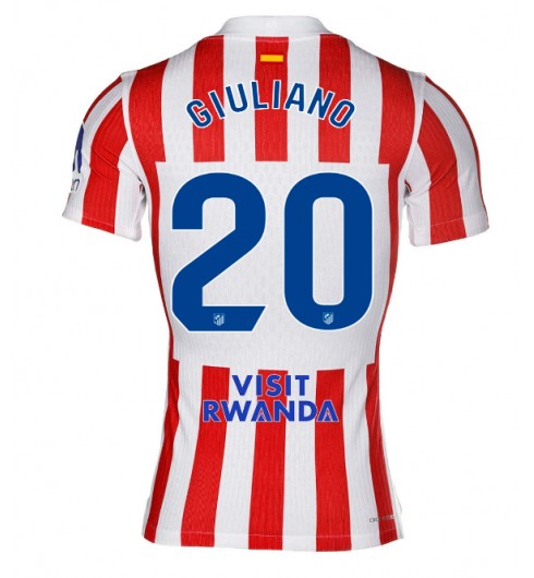 Atletico Madrid Giuliano Simeone #20 Domácí Dres 2025-26 Krátký Rukáv Atletico Madrid Giuliano Simeone #20 Domácí Dres 2025-26 Krátký Rukáv